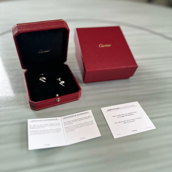 Sold Cartier SANTOS DE CARTIER CUFFLINKS - Picture 3 of 6